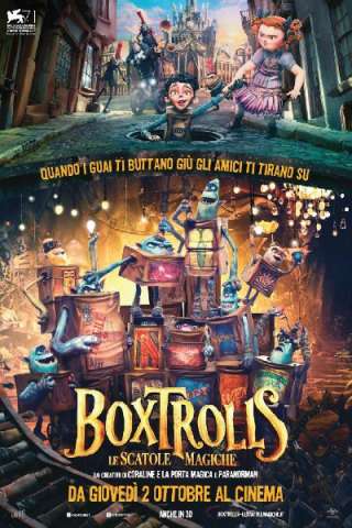 Boxtrolls - Le scatole magiche (2014) streaming
