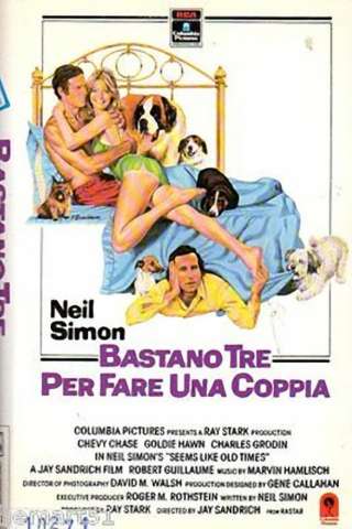 Bastano tre per fare una coppia (1980) streaming