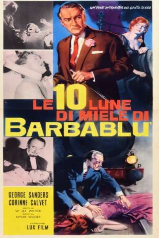 Le dieci lune di miele di Barbablù (1960) streaming